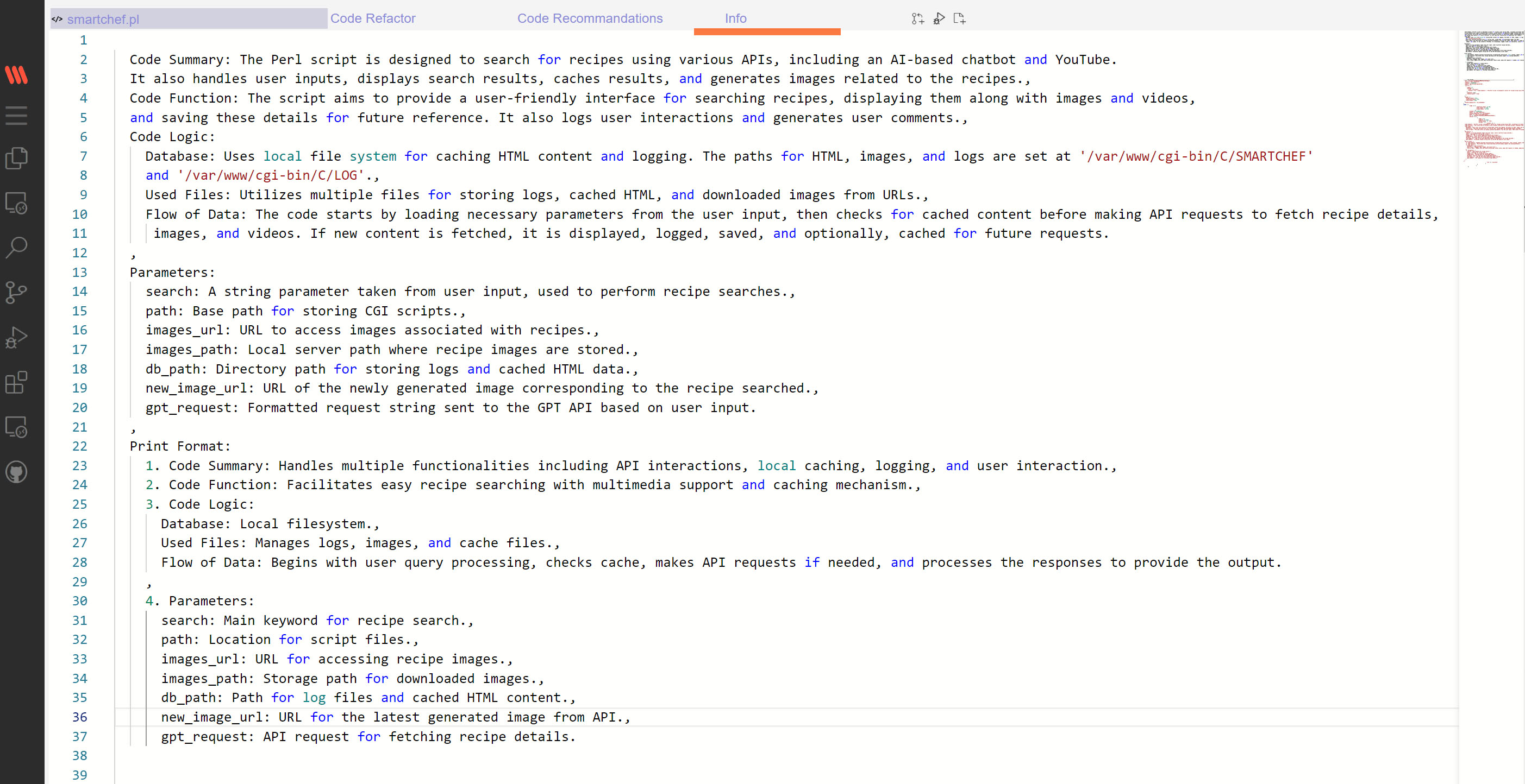 Code Recommendations
